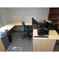 Blonde C / U Suite Desk Blonde C / U Suite Desk